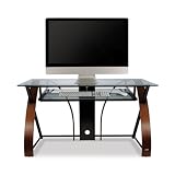 Bello 47-Inch Computer Desk with Curved Wood (CD8841)