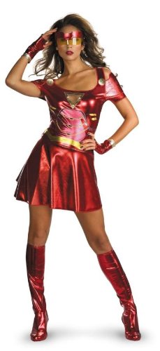  Costumes For All Occasions Dg11733N Iron Man-Iron Woman Sassy 4-6