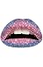 Violent Lips The Blueberry Dream Lip Tattoo,Beauty for Women, One Size,Blue