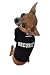 Doggie Tank Top, Security, Black, Extra-Large
