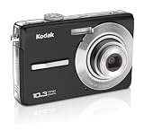 Kodak EASYSHARE M1063 Digitalkamera (10 Megapixel, 3-fach opt. Zoom, 2,7 Display) schwarz
