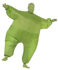 Rubie's Costume Inflatable Full Body Suit Costume, Green, One Size