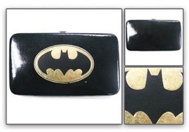  Batman The Dark Knight Metallic Ladies Hinge Wallet