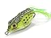 wLure 5 Hollow Body Topwater Frogs Fishing Lures Baits with Free Tackle Box 2 1/5 Inch 3/8 Oz FG43KB