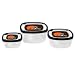 NFL Minnesota Vikings Square Storage Container set of 3