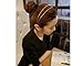 BONAMART Silver Double Rhinestone Crystal Handcraft Girl Women Bow-knot Hair Hairband Hair Band Headband Accessories