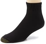 Gold Toe Mens Cotton Quarter Athletic Sock, 6-Pack