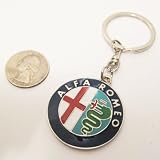 Alfa Romeo Logo Three-dimensional Keychain
