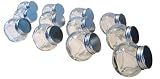 Hortense B. Hewitt Wedding Accessories Candy Favor Jars, 12 Count