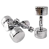 CAP Barbell 150 lb. Chromed Dumbbell Set