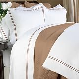 Bellino 200TC Ultimate Hotel Coverlet & Shams, Square Sham