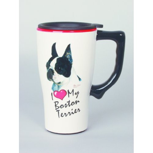 Boston Terrier Travel Mug