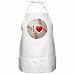 BBQ Apron of I Love Baseball (Astros, Twins, Dodgers, Yankees, Brewers, Oakland Athletics, Mets, Mariners, Phillies, Rays, Pirates, Rangers, Padres, Blue Jays, Giants, Cardinals, Nationals)