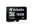 Verbatim 44007 Class 4 Micro SDHC Secure Digital - 16384 MB