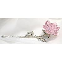 Crystal Rose Lying Down Pink