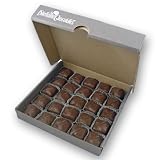 French Cream Caramels in Milk Chocolate - 25 Piece Bulk Box - by Dilettante