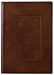 Genuine Leather Travel Journal, Embossed, 7x10"