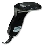read full review USB Handheld Barcode Scanner, 80mm, Black, Manhattan 401517