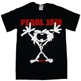Pearl Jam Stickman Ten Alive Album Rock Band T-Shirt Tee