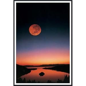 Lake Tahoe At Night, Art Poster