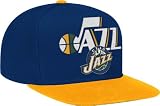 NBA Utah Jazz Wool Blend Adjustable Snapback Hat, One Size, Navy/Yellow at Amazon.com