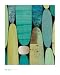 Agua Fria Abstract Art Poster Print by Rex Ray, 24x30