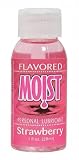 Pipedream Flavored Moist 1Oz Strawberry