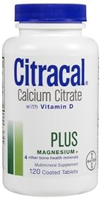 Citracal Calcium Citrate with Vitamin D Plus Magnesium 120 ea