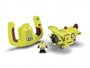 Fisher-Price Transportation System Remote Control Bi-Plane with Loopy Loco & Darren