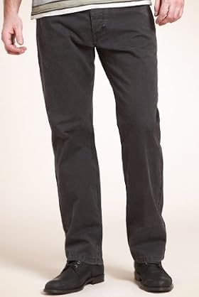 North Coast Pure Cotton Pigment Trousers with Belt