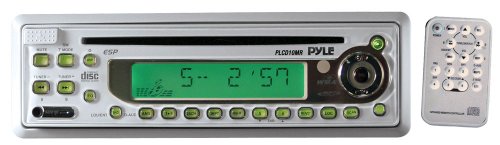 In-Dash Marine Receiver with Full-Face Detachable Panel - White