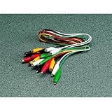 Jumper Test Alligator Clips, Pkg/10