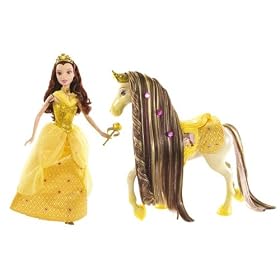 Click here to buy Disney Horse and Belle Giftset by Mattel.