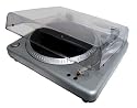 Ion Audio TTUSB 10 Vinyl Recording USB Turntable with Audacity Software, Dust Cover and Analog Stereo Input