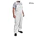 Rugged Blue Painter Bib Overalls | Men's Overalls | Lightweight Overalls Made of Durable Cotton with Triple-Stitched Seams & Flat Sewn Inseams | Includes Roomy Pockets | White