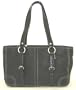 AUTHENTIC COACH MEDIUM LEATHER CHELSEA TOTE BAG - 12339 (BLACK)