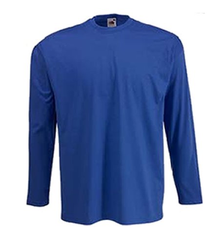 Fruit of the Loom long sleeve plain t-shirt