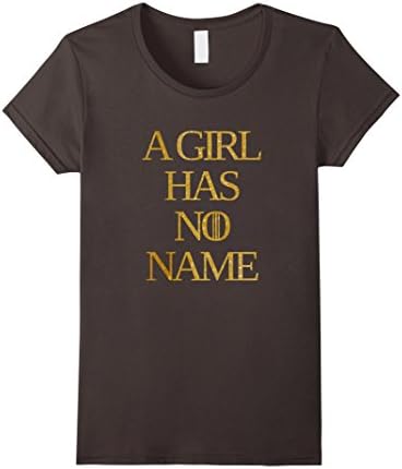 Women's A Girl T-shirt - A Girl Has No Name Halloween Tee XL Asphalt