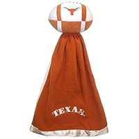 Texas Longhorns Plush NCAA Football with Attached Security Blanket