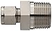 Parker A-Lok 4MSC2N-316 316 Stainless Steel Tube Fitting, Adapter, 1/4