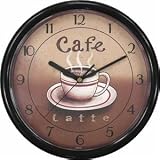Geneva Clock Co 8125 Cafe Plastic Wall Clock