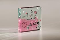Spaceform - Med paperweight - "True Love Collage" - 0793