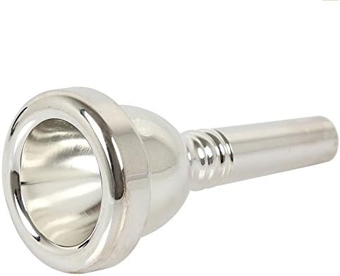 sQtar Professonal 12C Silver Plated Trombone Alto Mouthpiece