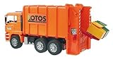 Eigenschaften Bruder 02762 / Bruder 02762 - MAN-Hecklader Müll LKW