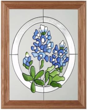 Bluebonnets, B-046 (Art Glass)