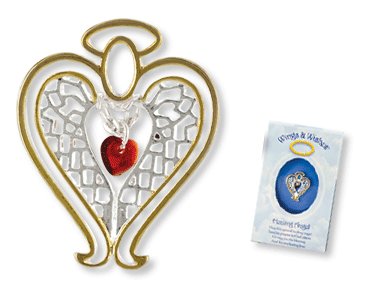 HEALING ANGEL Wings & Wishes Angel Tac Pin