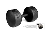 York Barbell 65lb Legacy Solid Professional Round Dumbbell /Pair