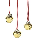 Fun Express Jingle Bell Necklaces (1 Dozen)