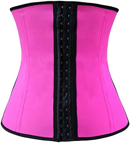 Oriyass Women's Sport Latex Steel Boned Corsets and Bustiers Waist Training Cincher