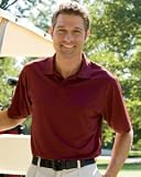 Adult 6 oz. Diamond Jacquard Performance Golf Polo